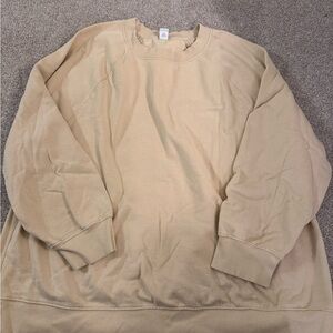 Beige Old Navy sweatshirt, size large